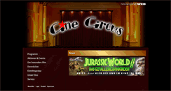 Desktop Screenshot of cine-circus.de